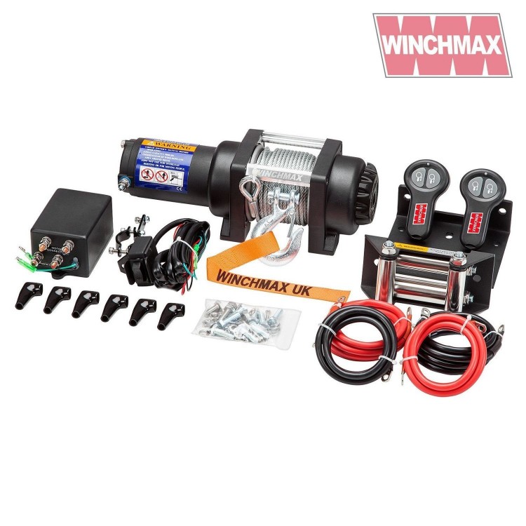 Treuil électrique WINCHMAX 17 000lb. 7700 KG. 12/24V