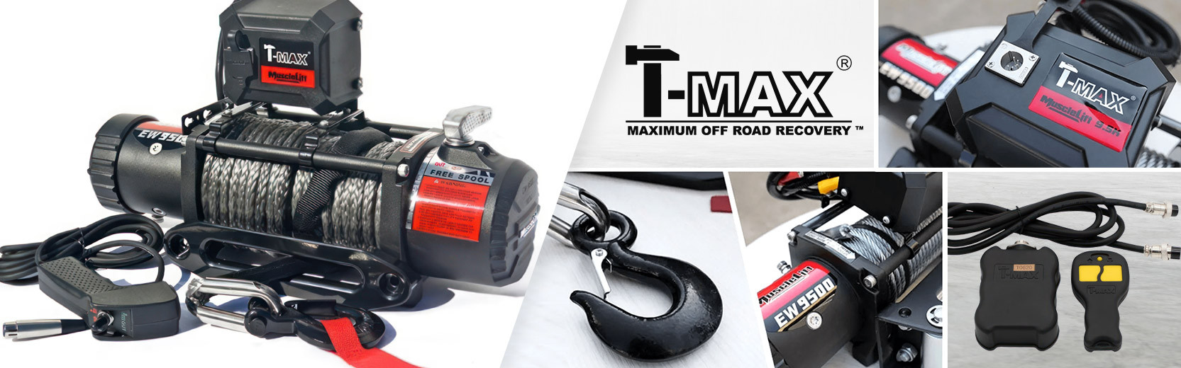 Accessoires4x4, les nouveautées :  Tmax Winch Mount